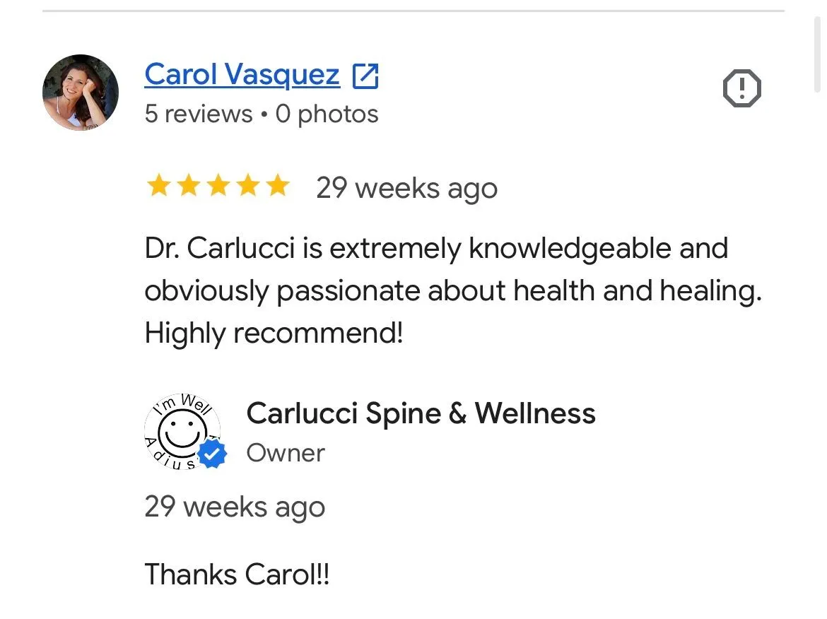 Patient review screenshot 6 of 9